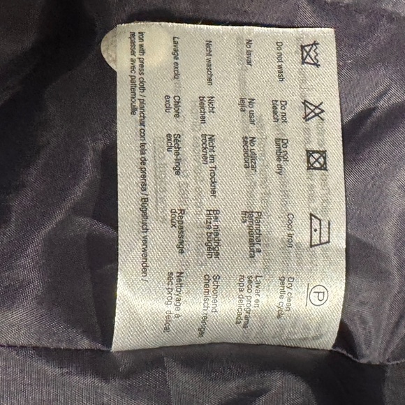 Esprit Collection Five-Button Grey Wool Coat - Picture 6 of 7